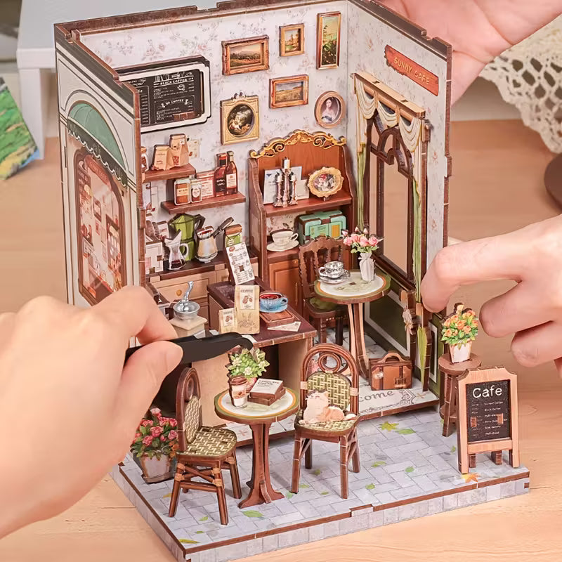 Wood Art - Sunny Cafe