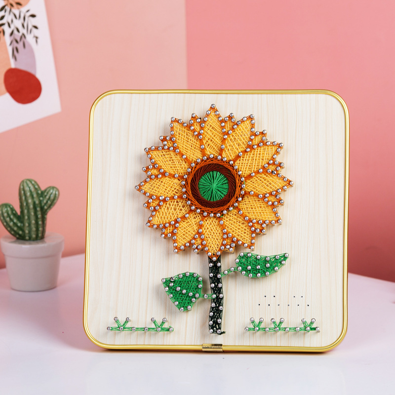 Sunflower Shine – String Art Set