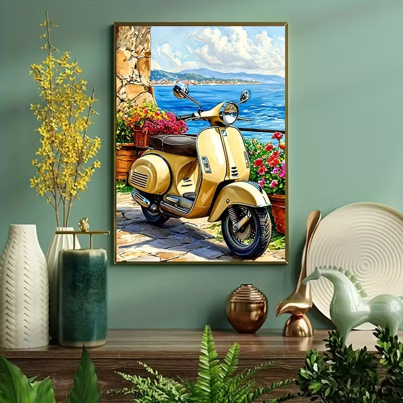 Paint By Number - La Dolce Vespa