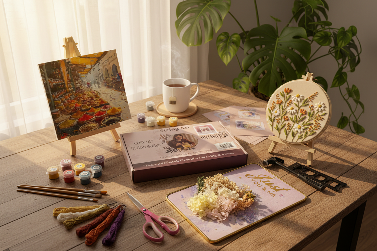 Hero Variatie met String Art Doos