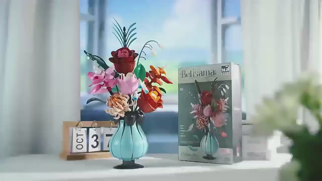 Flower Blocks - Blooming Harmony Vase