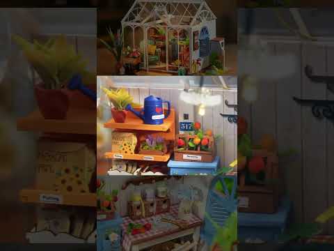 Wood Art - Dreamy Garden House